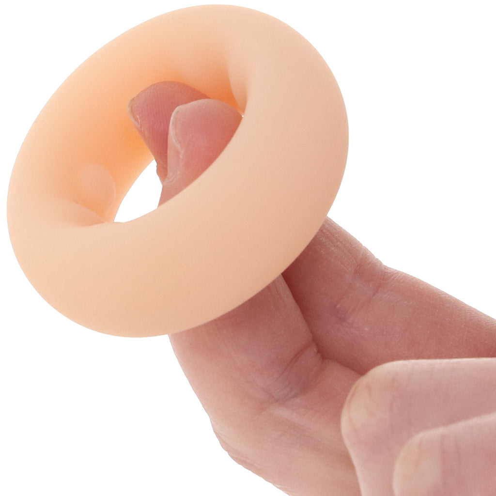 Gunner Liquid Silicone Super Stretch C-Ring in Light Cock Rings - Tophatter Daily Deals