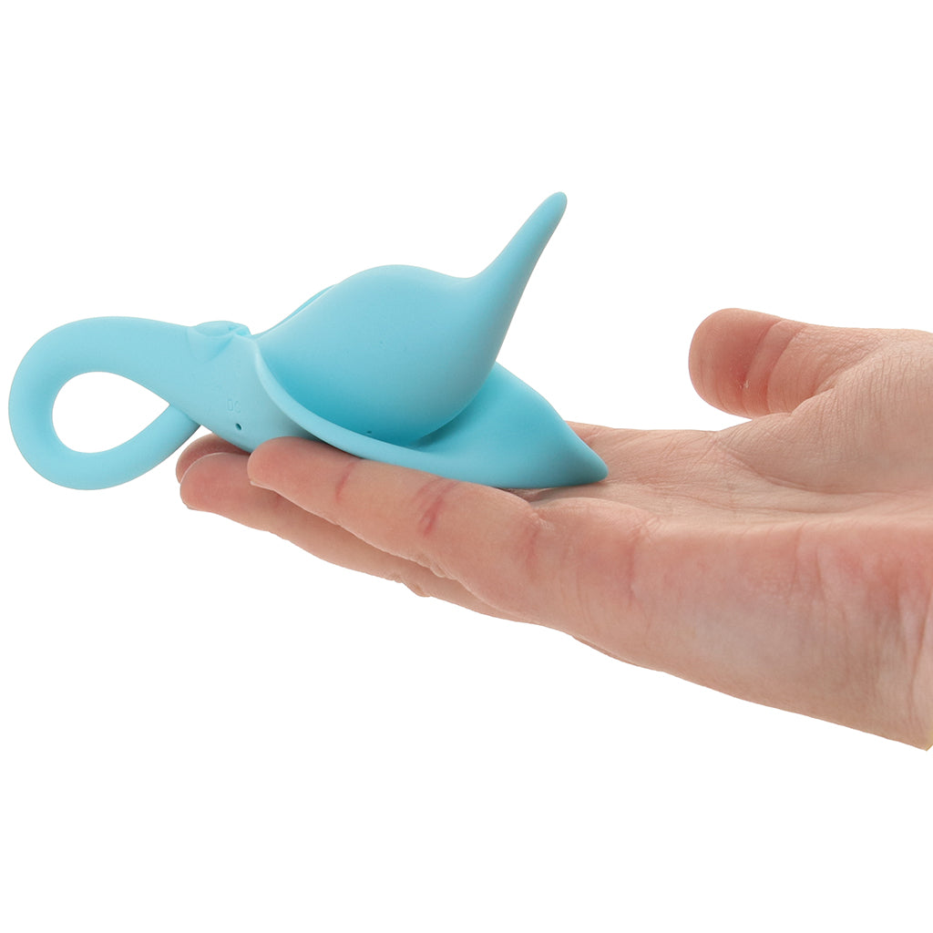 Loveline Lily Clitoral Vibe in Blue Vibrators > Clitoral Stimulators - Tophatter Daily Deals