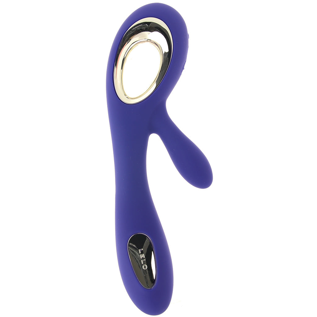 SORAYA Wave G-Spot and Clitoral Vibrator in Midnight Blue Vibrators > Rabbit Vibrators - Tophatter Daily Deals