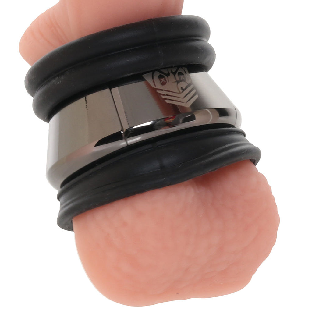 Fort Troff Full Metal Jacket Ball Stretcher Bondage and Fetish > Cock and Ball Devices - Tophatter Daily Deals