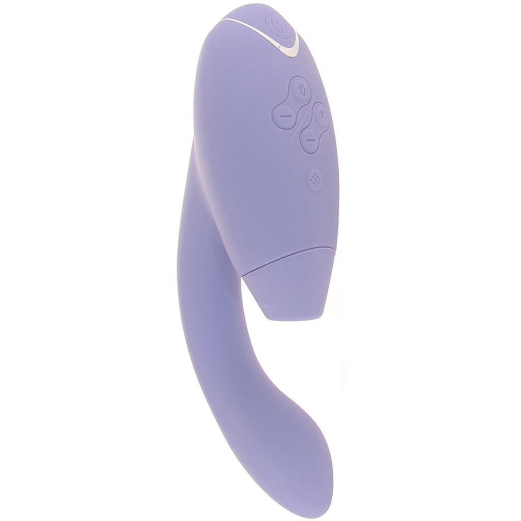 Womanizer Duo 2 Clitoral & G-Spot Stimulator in Lilac Vibrators > Clitoral Suction & Stimulation - Tophatter Daily Deals