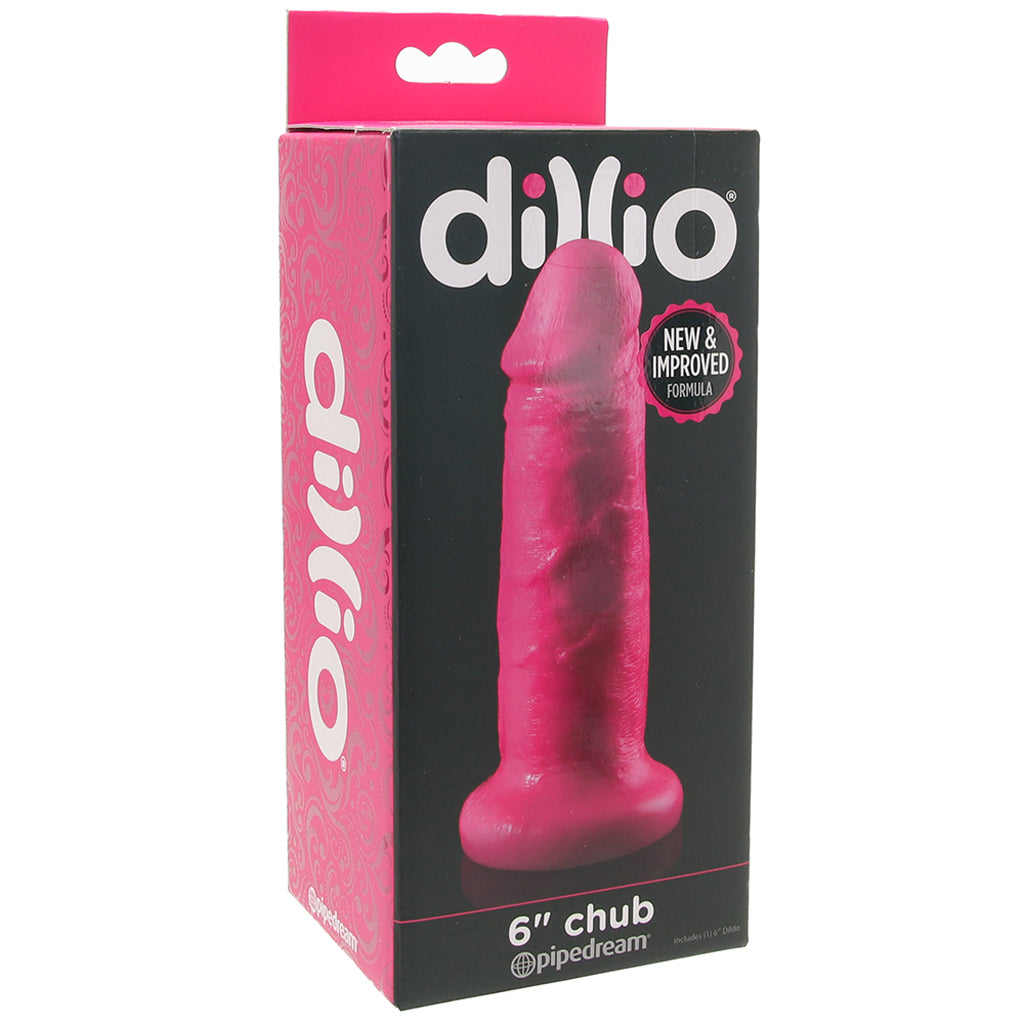 Dillio 6 Inch Chub Dildo in Hot Pink Dildo Sex Toys > Realistic Dildos - Tophatter Daily Deals