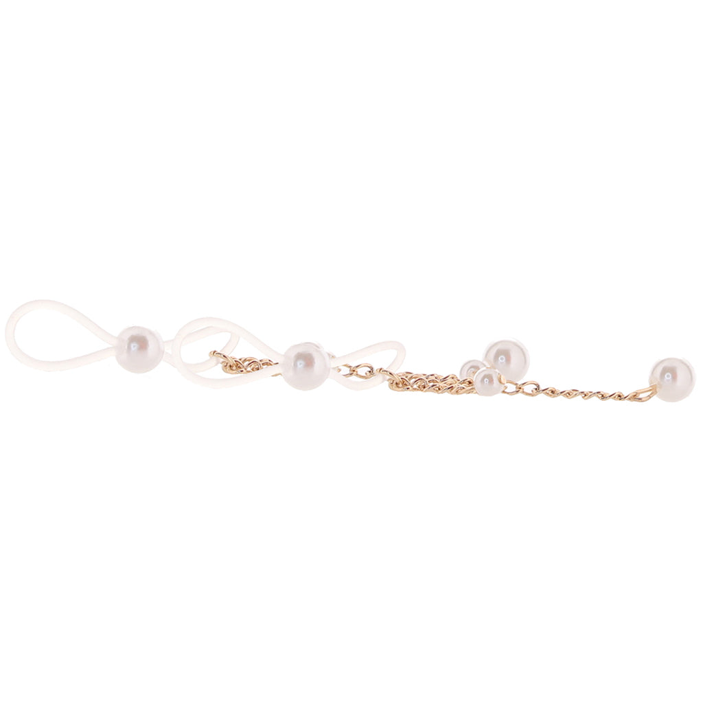 Sex & Mischief Pearl Nipple Ties - Tophatter's Adult Products Bondage and Fetish > Nipple Stimulators & Clamps - Tophatter Daily Deals