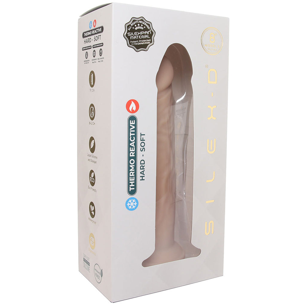 SILEX-D 8 Inch Ultra Soft Model 2 Dildo in Vanilla Dildo Sex Toys > Realistic Dildos - Tophatter Daily Deals
