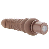 Power Stud Rechargeable Curvy Vibe in Brown - Tophatter's Adult Products Vibrators > Realistic Vibrator Dildos - Tophatter Daily Deals