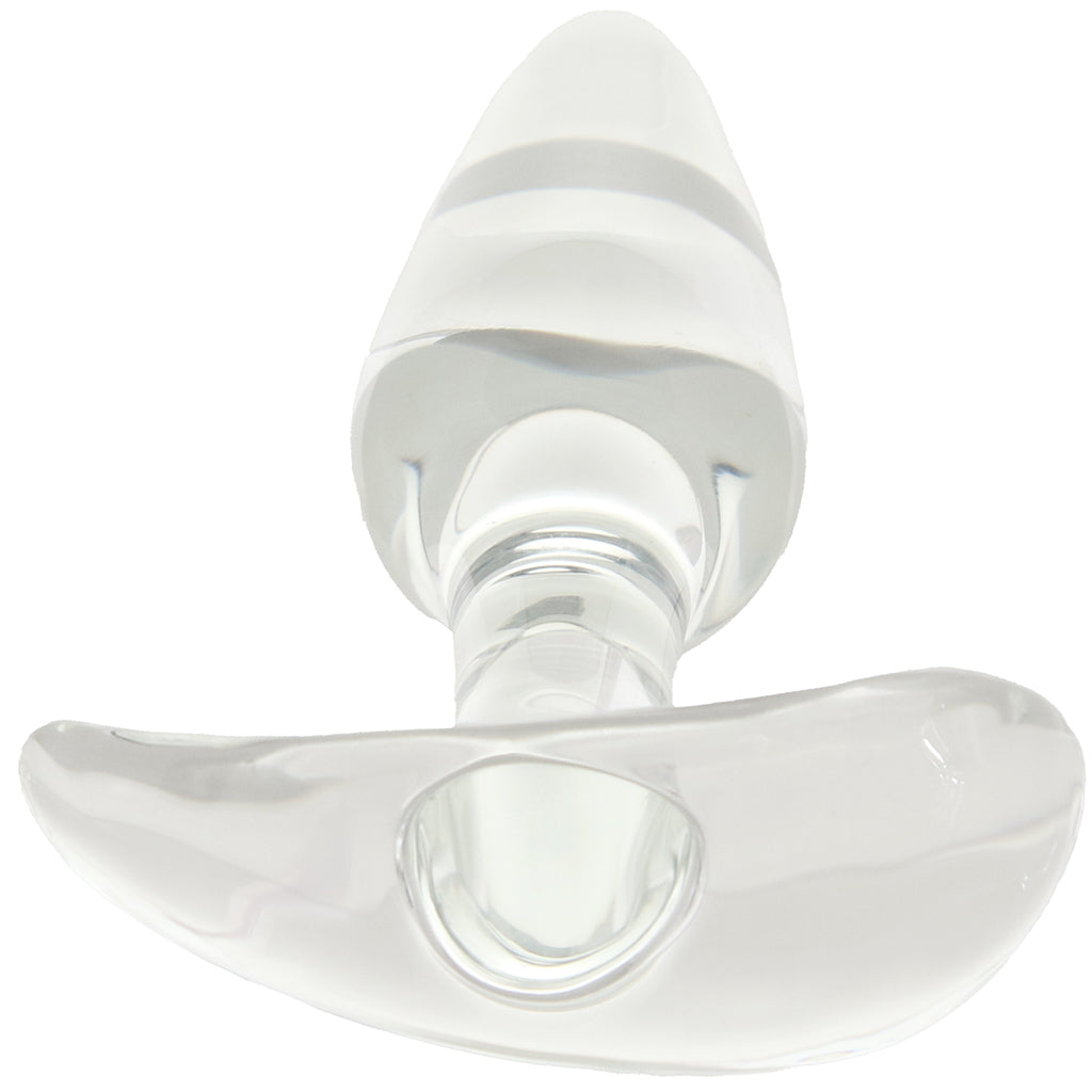 Clarity Utopian Floret Glass Butt Plug Anal Sex Toys > Butt Plugs - Tophatter Daily Deals