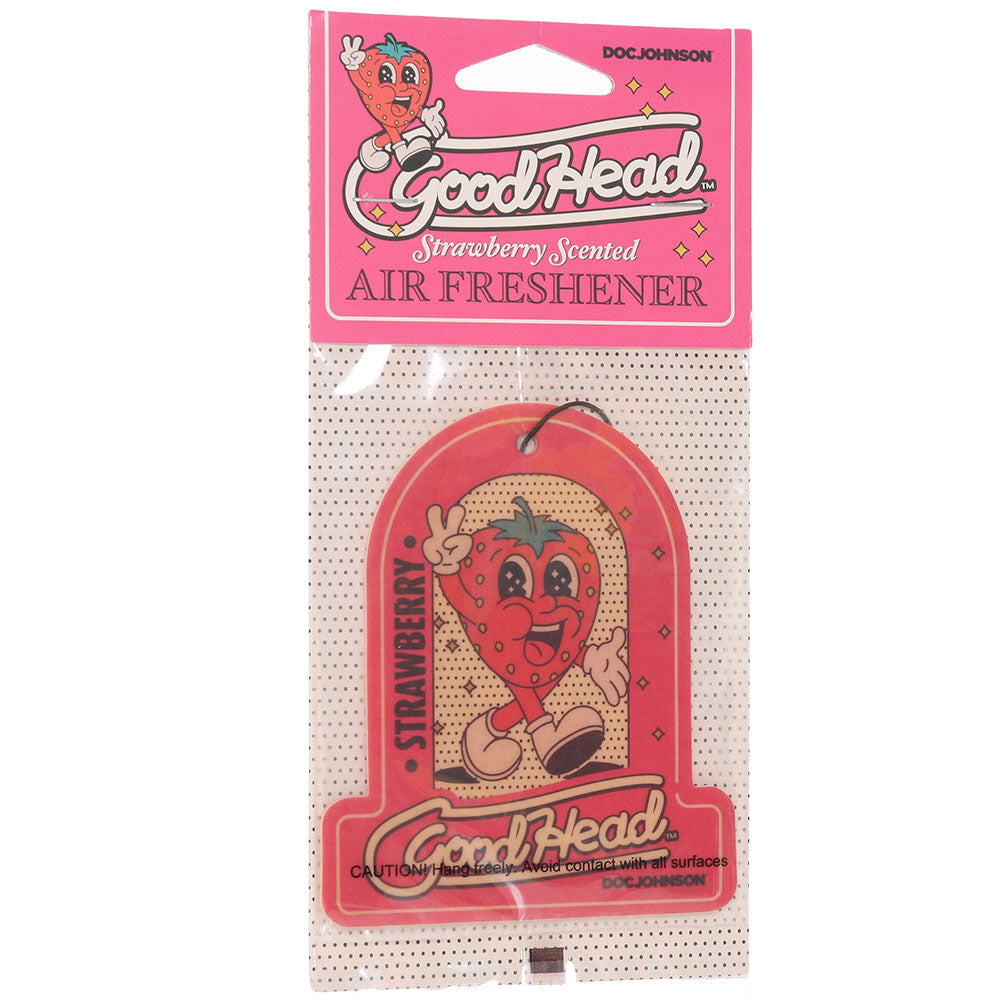 GoodHead Air Freshener in Strawberry - Tophatter's Adult Sex Toys Online Novelties 'n Parties - Tophatter Daily Deals