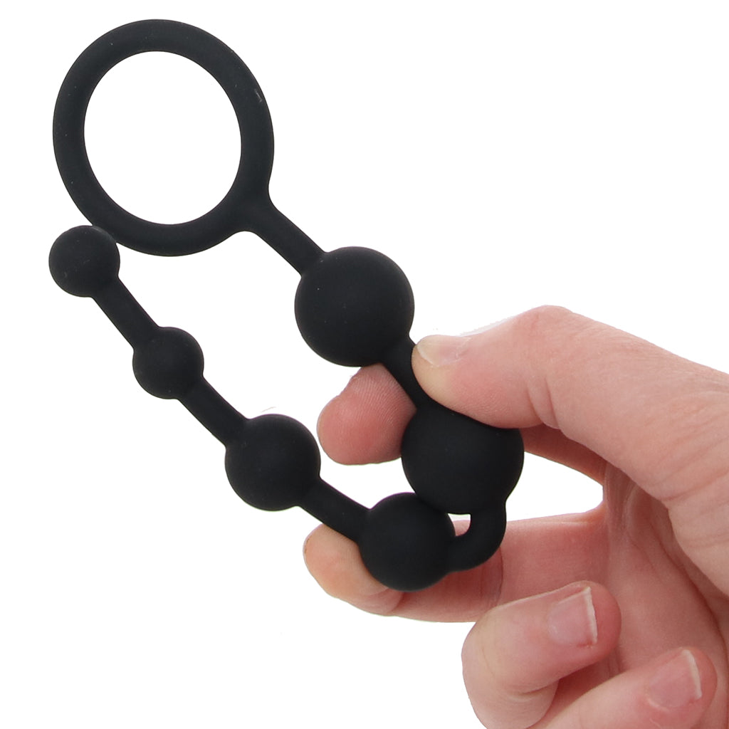 All About Anal Silicone Beads in Black - Tophatter's Adult Sex Toys Online Anal Sex Toys > Anal Beads - Tophatter Daily Deals