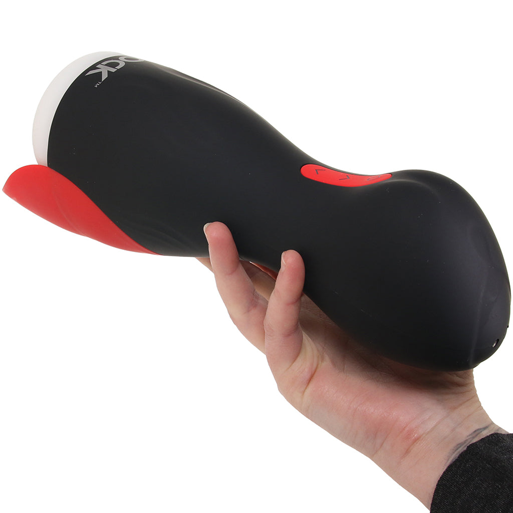 Jock Sucking & Vibrating Masturbator Male Masturbators > Vibrating - Tophatter Daily Deals