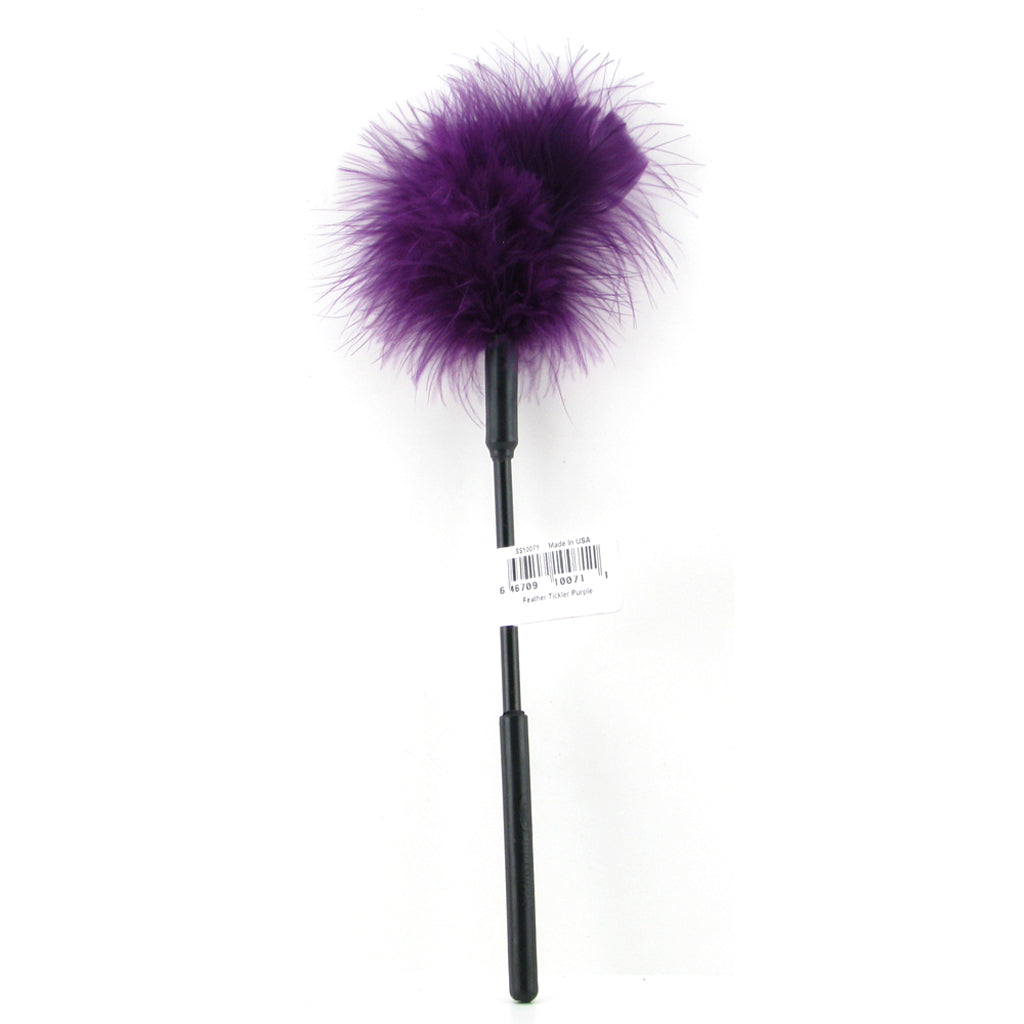 Feather Tickler 7 Inch in Purple Bondage and Fetish > Tools & Accessories - Tophatter Daily Deals