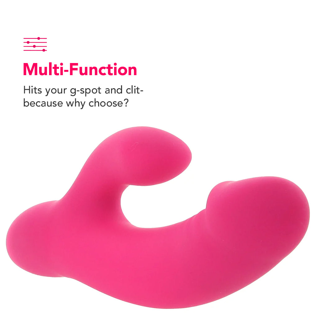 PinkCherry Realistic Slim Rabbit Vibe in Pink Vibrators > Rabbit Vibrators - Tophatter Daily Deals