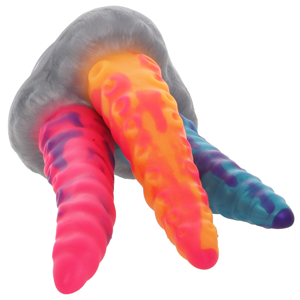Creature Cocks Tenta-Trio Silicone Dildo Dildo Sex Toys > Fantasy Dildos - Tophatter Daily Deals