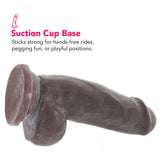 Dr. Skin Plus 7 Inch Girthy Poseable Dildo in Chocolate Dildo Sex Toys > Realistic Dildos - Tophatter Daily Deals