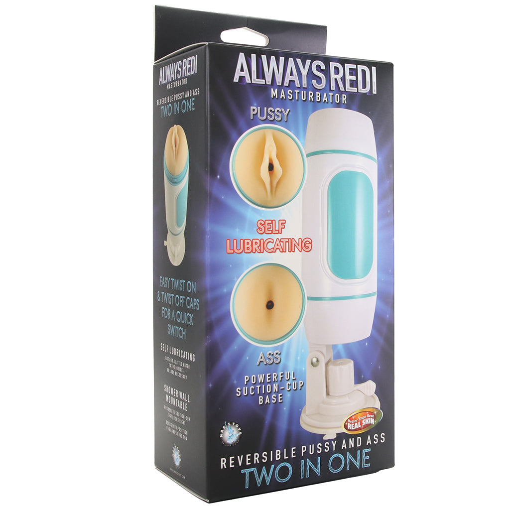 Always Redi Pussy & Ass Masturbator - Tophatter's Adult Products Male Masturbators > Self-Contained Strokers - Tophatter Daily Deals
