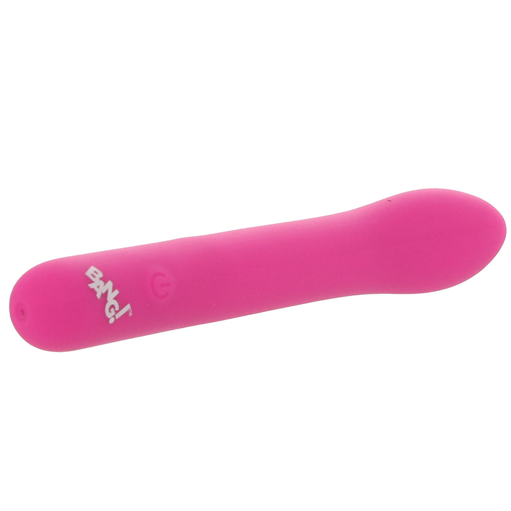 Bang! Flexible Silicone G-Spot Vibe in Pink Vibrators > G-Spot Vibrators - Tophatter Daily Deals