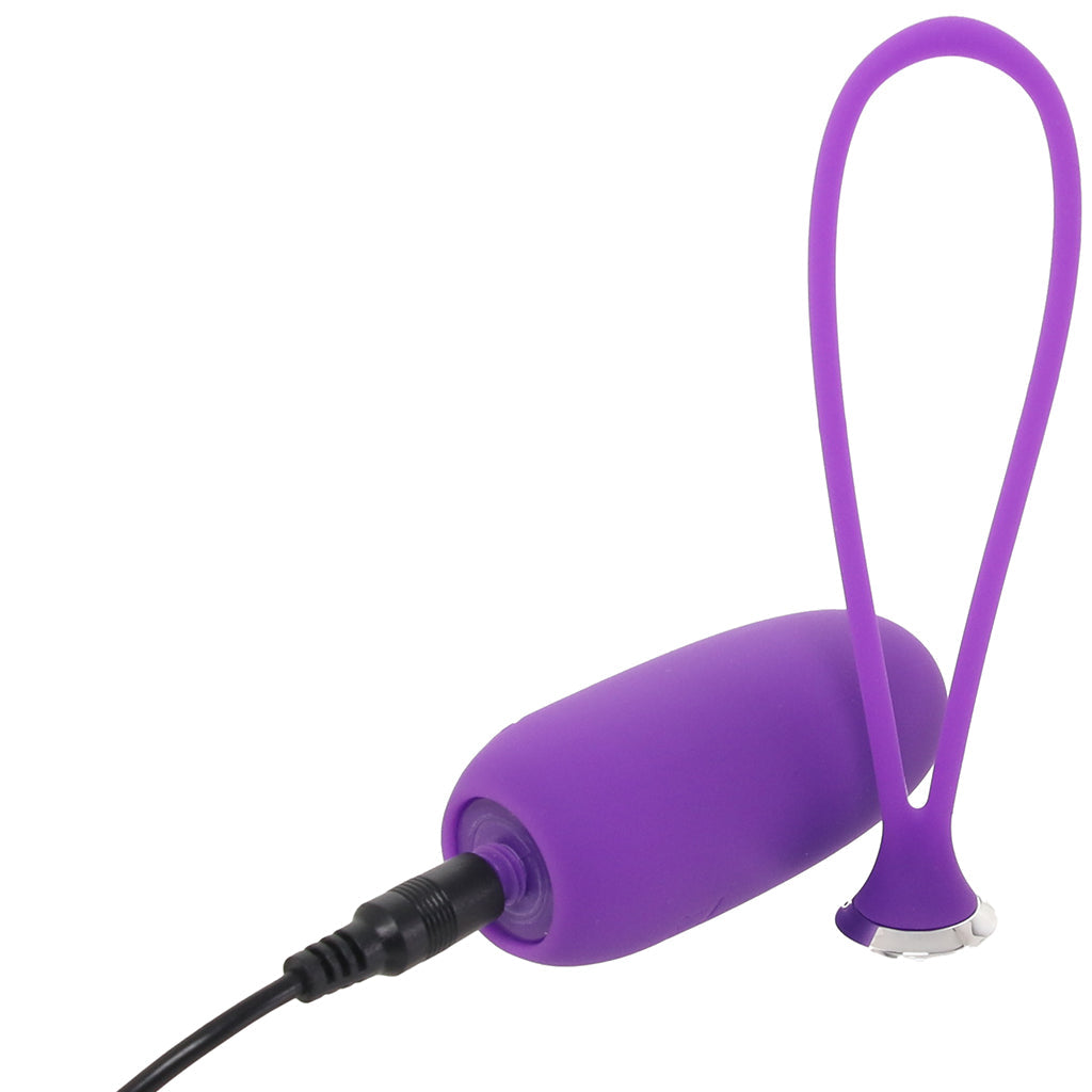 PinkCherry Remote Control Bullet Vibe in Purple - Tophatter's Adult Sex Toys Online Vibrators > Bullet and Egg Vibrators - Tophatter Daily Deals