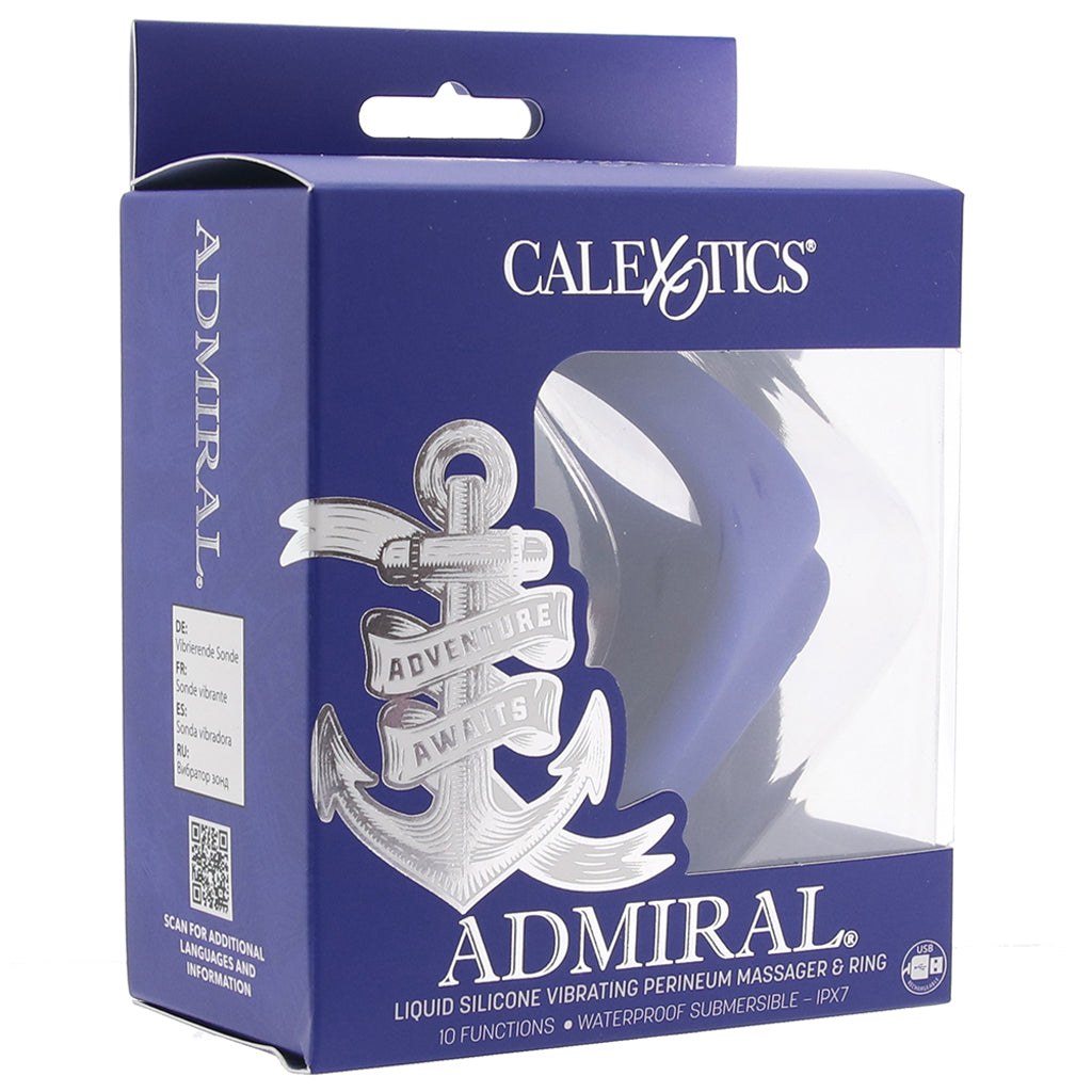Admiral Vibrating Perineum Massager & Ring - Tophatter's Adult Products Cock Rings - Tophatter Daily Deals