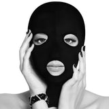 Black & White Open Mouth And Eye Subversion Mask Bondage and Fetish > Pleasure Masks and Dress Up Play - Tophatter Daily Deals