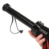Long Suede Flogger in Black & Red Bondage and Fetish > Leather - Tophatter Daily Deals