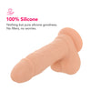 PinkCherry Premium 6 Inch Light Silicone Ballsy Dildo Dildo Sex Toys > Realistic Dildos - Tophatter Daily Deals