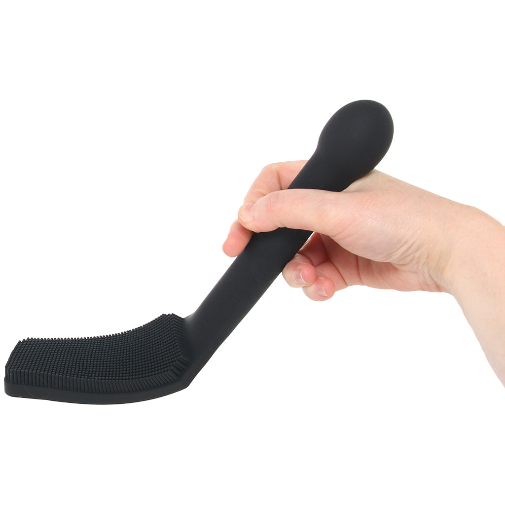 Edge Pins & Needles Silicone Paddle with Insertable Handle Bondage and Fetish > Whips and Crops - Tophatter Daily Deals