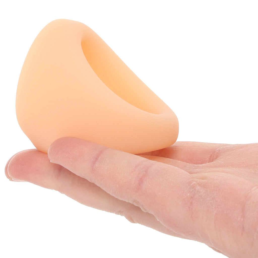 Jock Discreet Silicone Cock & Ball Ring in Light - Tophatter's Adult Sex Toys Online Bondage and Fetish > Cock and Ball Devices - Tophatter Daily Deals