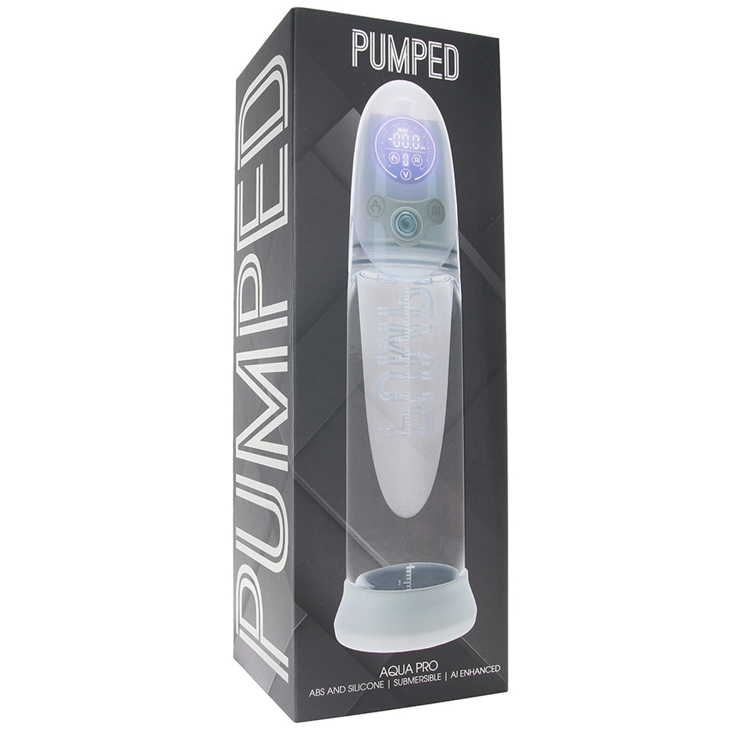 Pumped Aqua Pro AI Penis Pump in Grey - Tophatter's Adult Sex Toys Online Male Enhancement > Penis Pumps - Tophatter Daily Deals