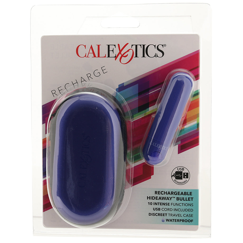 Rechargeable Hideaway Bullet in Blue Vibrators > Bullet and Egg Vibrators - Tophatter Daily Deals