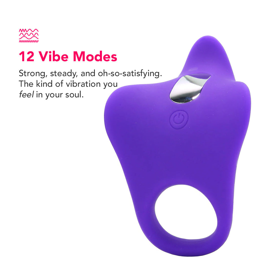 Silicone Remote Orgasm Vibrating Cock Ring Cock Rings - Tophatter Daily Deals
