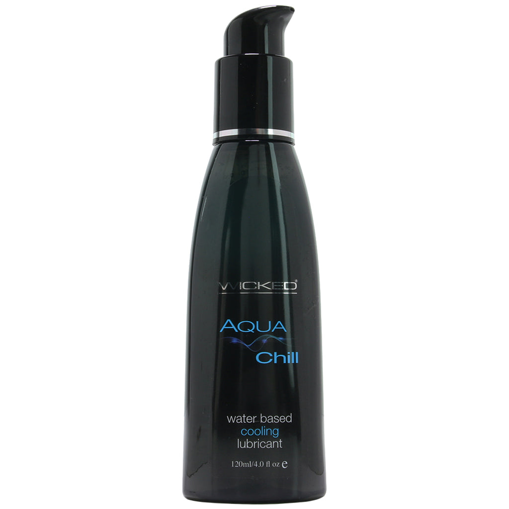 Aqua Chill Cooling Water Based Lube in 4oz/120ml Lubes and Lotions > Stimulating Lubricants - Tophatter Daily Deals
