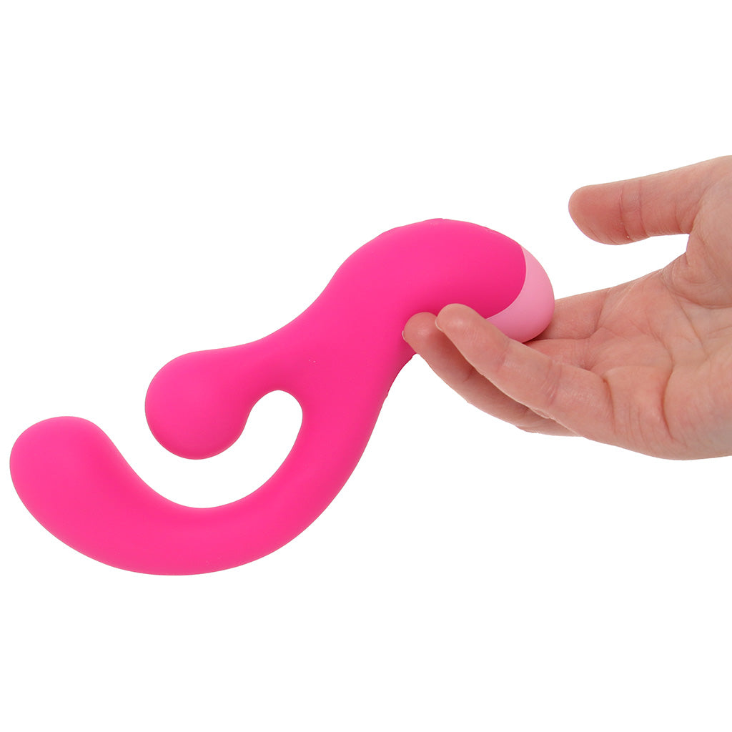 Bang! Gyro Silicone Rabbit Vibe in Pink Vibrators > Rabbit Vibrators - Tophatter Daily Deals