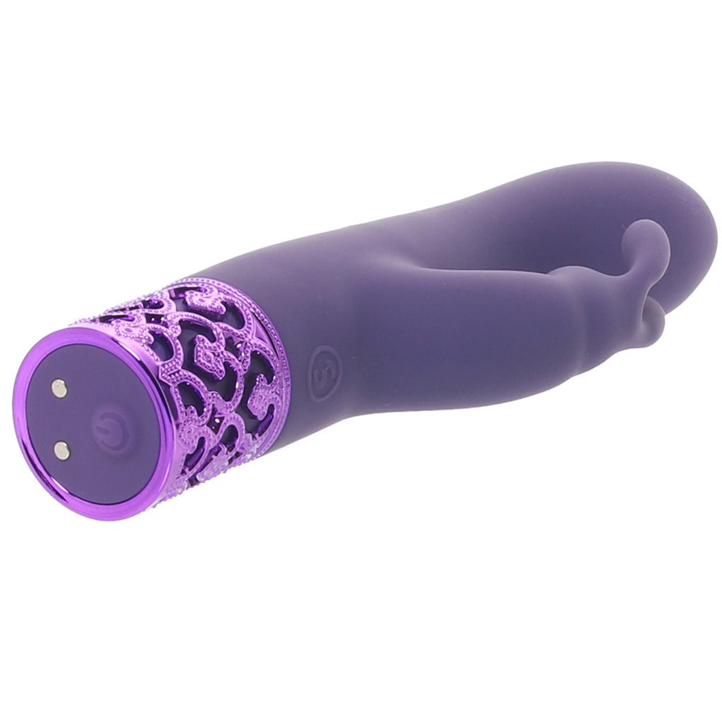 Royal Gems Rabbit Vibe in Purple Vibrators > Rabbit Vibrators - Tophatter Daily Deals