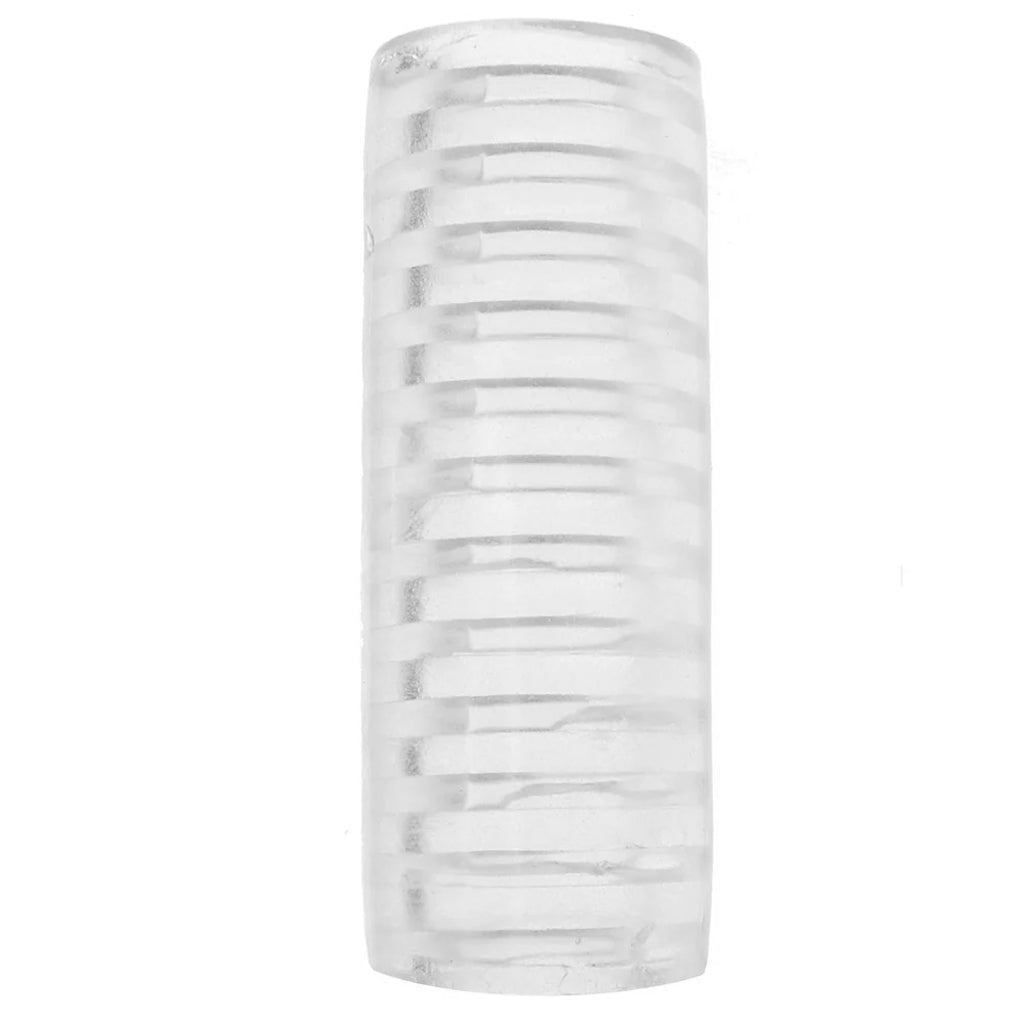 Rize Ribz Self Lubricating Stroker in Glow in the Dark - Tophatter's Adult Products Male Masturbators > Pocket Strokers - Tophatter Daily Deals