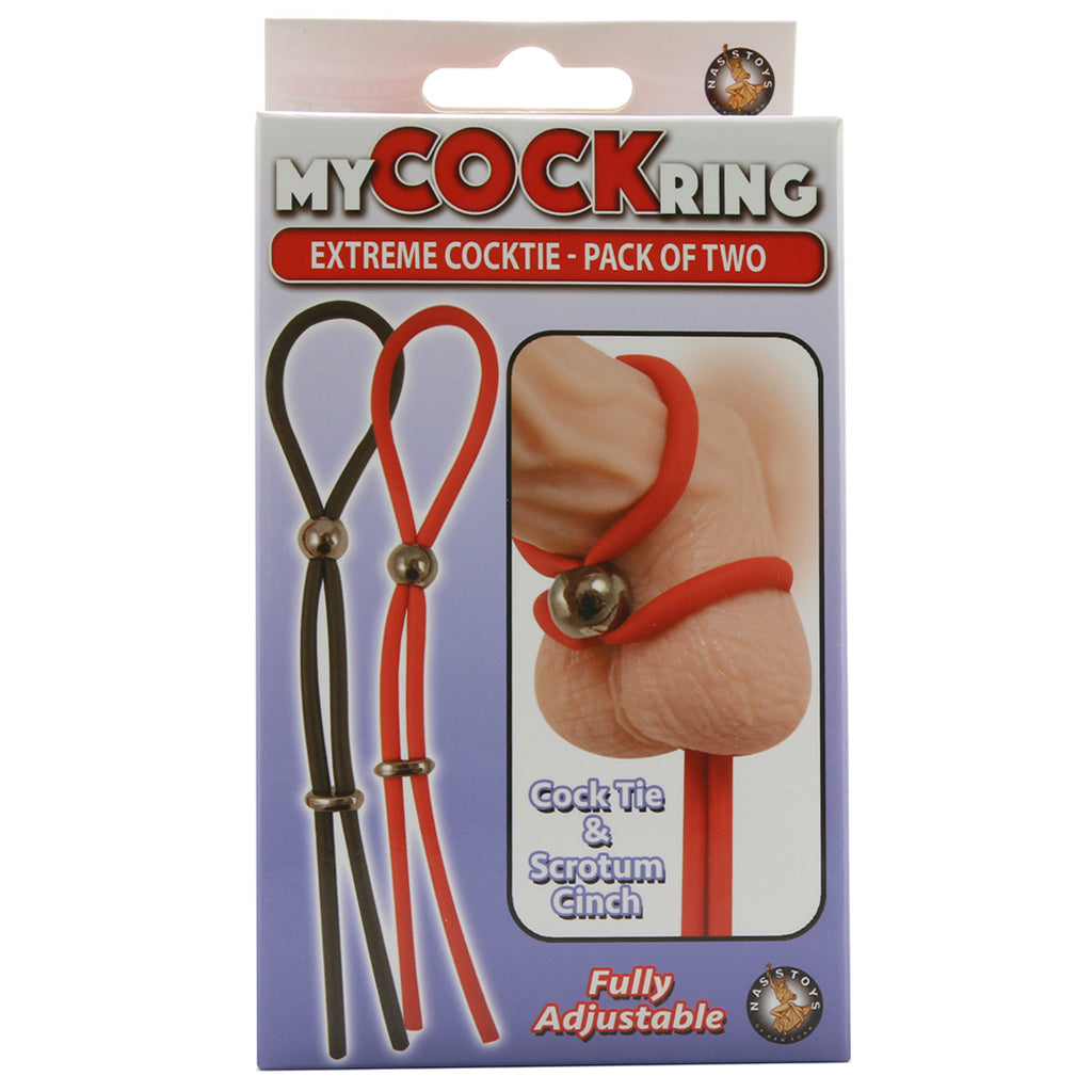 My Cock Ring Extreme Cock Tie in 2 pack - Tophatter's Adult Products Cock Rings - Tophatter Daily Deals