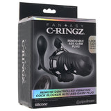 Fantasy C-Ringz Cock Blocker with Ass-Gasm Plug - Tophatter's Vibrator Deals Online Bondage and Fetish > Cock and Ball Devices - Tophatter Daily Deals