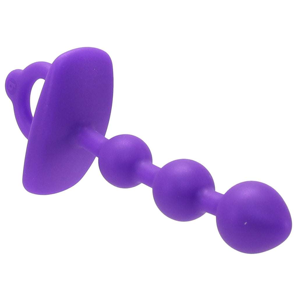 b-Vibe Butties Zip Silicone Anal Beads - Tophatter's Adult Sex Toys Online Anal Sex Toys > Anal Beads - Tophatter Daily Deals