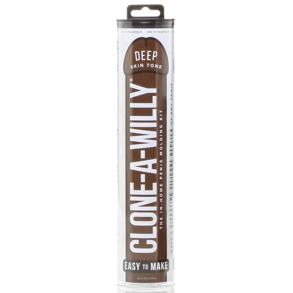 Clone-A-Willy Vibrator Kit in Deep Skin Tone - Tophatter's Adult Products Vibrators > Realistic Vibrator Dildos - Tophatter Daily Deals