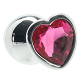 Ouch! Pink Heart Gem Plug in Medium Anal Sex Toys > Butt Plugs - Tophatter Daily Deals
