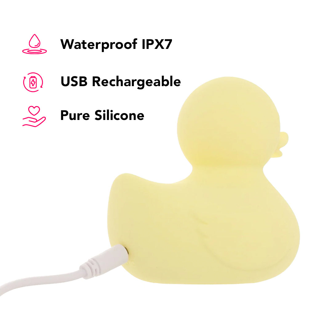 Play With Me Splash Ducky Vibe Vibrators > Clitoral Stimulators - Tophatter Daily Deals