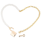 Sex & Mischief Pearl Day Collar Bondage and Fetish > Leashes and Collars - Tophatter Daily Deals