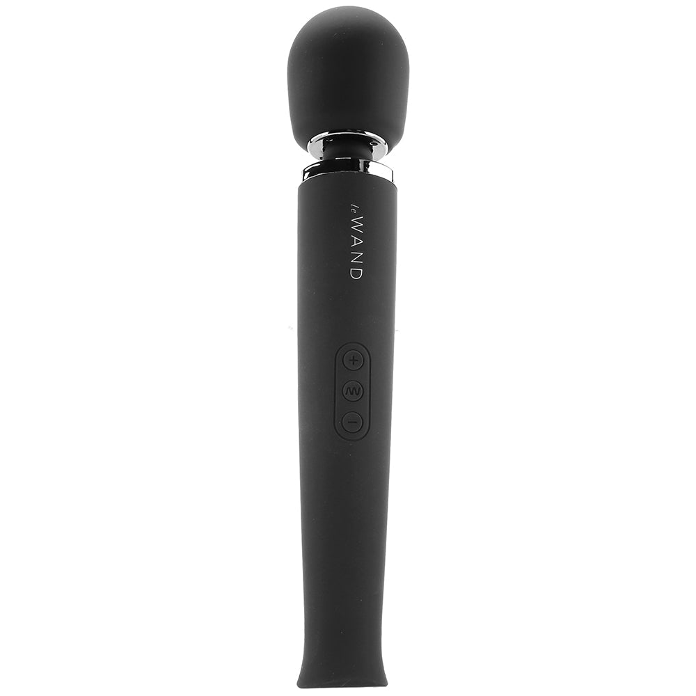 Le Wand Rechargeable Massager in Black Vibrators > Wands - Tophatter Daily Deals