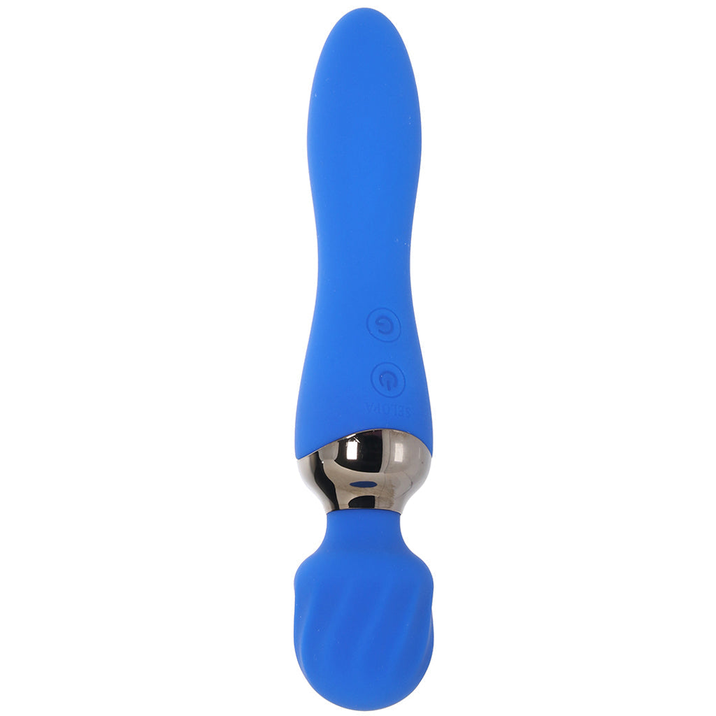 Selopa Blue Belle Wand Vibe Vibrators > Wands - Tophatter Daily Deals
