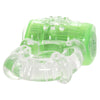 Play With Me Pleaser Rechargeable Cock Ring in Neon Green Cock Rings - Tophatter Daily Deals