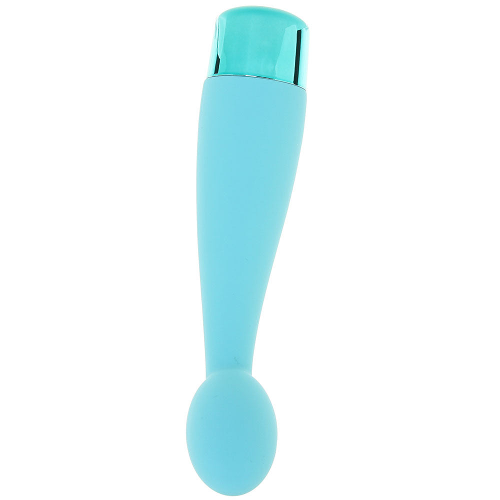Eden Silicone Tulip Vibe in Teal Vibrators > G-Spot Vibrators - Tophatter Daily Deals
