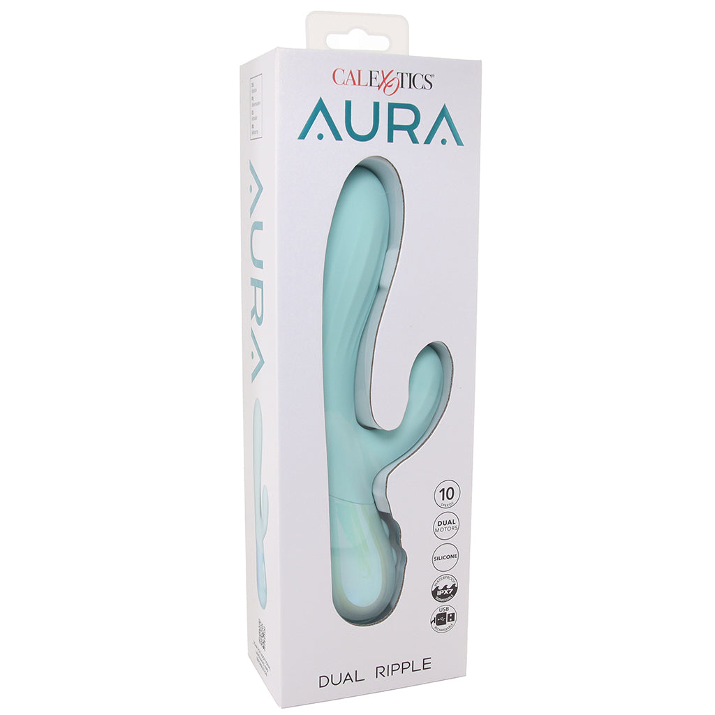Aura Dual Ripple Rabbit Vibe Vibrators > Rabbit Vibrators - Tophatter Daily Deals