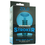 Mini Double Bubble Stroker in Blue Male Masturbators > Discreet Masturbators - Tophatter Daily Deals