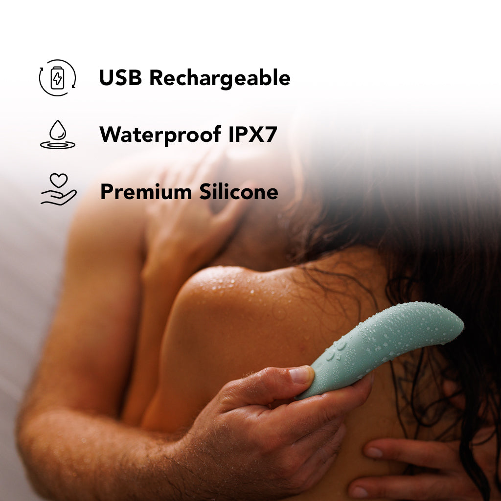 We-Vibe Melt 2 Pleasure Air Clitoral Stimulator in Sage Vibrators > Clitoral Stimulators - Tophatter Daily Deals