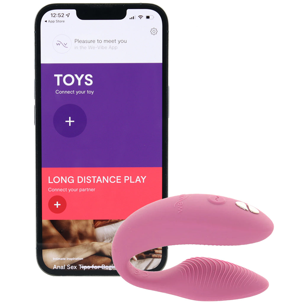 We-Vibe Sync 2 Couple's Vibe in Rose - Tophatter's Vibrator Deals Online Vibrators > G-Spot Vibrators - Tophatter Daily Deals