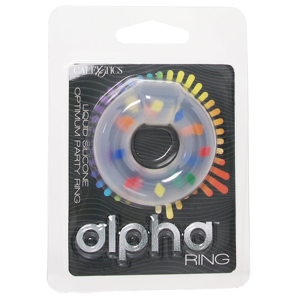 Alpha Party Optimum Silicone Cock Ring Cock Rings - Tophatter Daily Deals