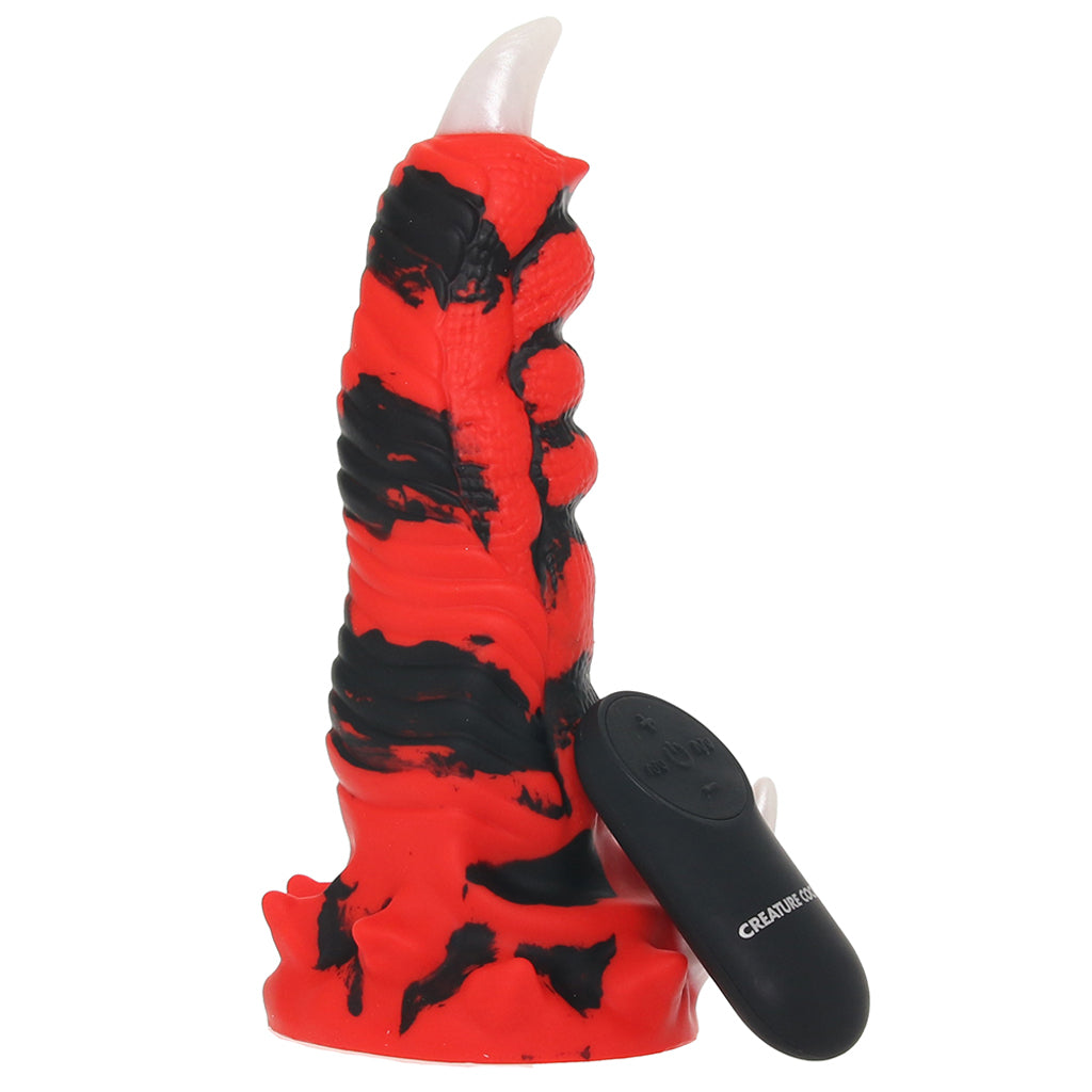 Creature Cocks Red Talon Vibrating Dildo - Tophatter's Adult Sex Toys Online Dildo Sex Toys > Fantasy Dildos - Tophatter Daily Deals
